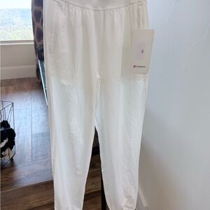 Lululemon Athletica White Jogger Pants
